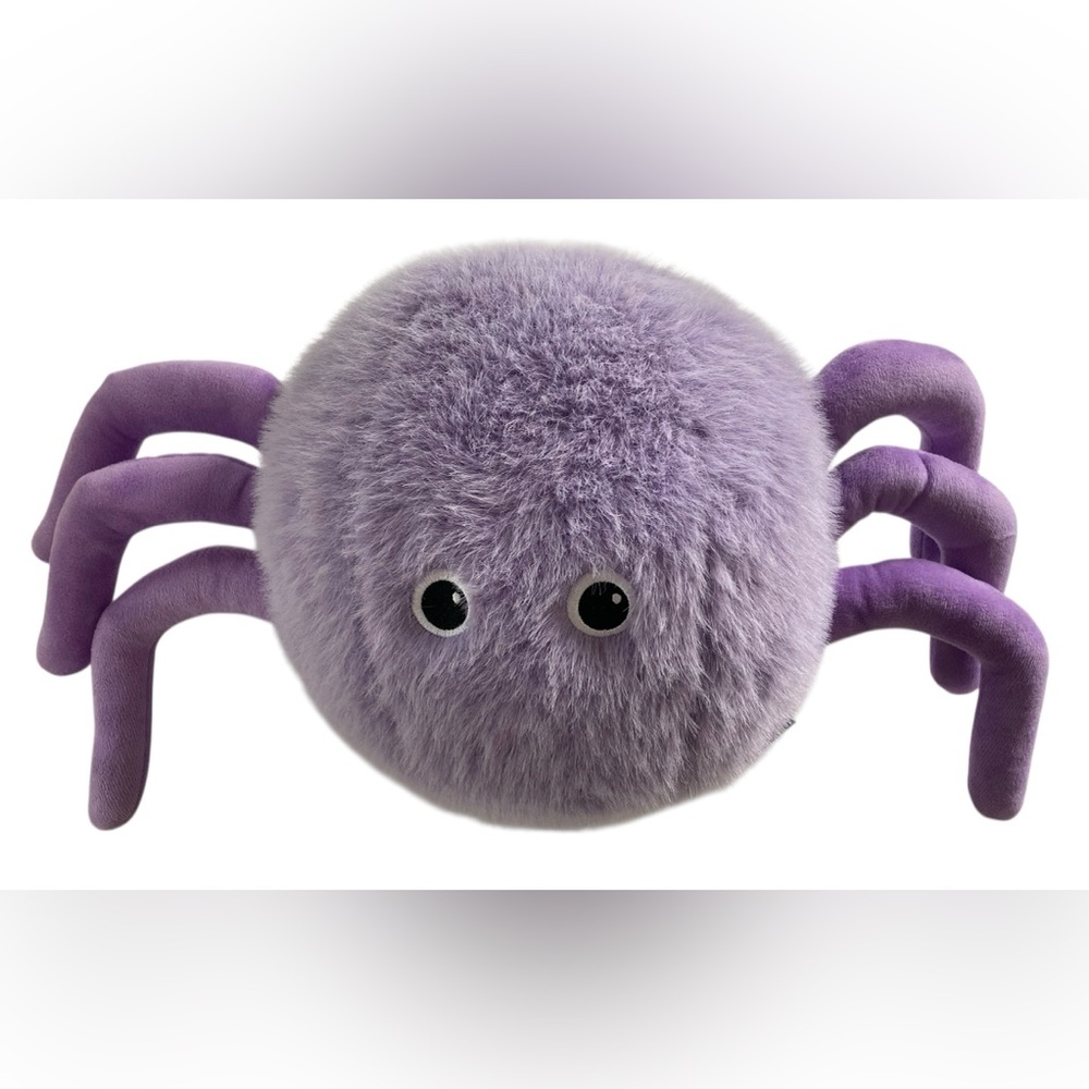 Cynthia Rowley Curious Large 21” Purple Spider Plush Stuffed Animal